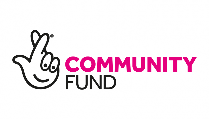 A picture of the logo for the National Lottery Fund
