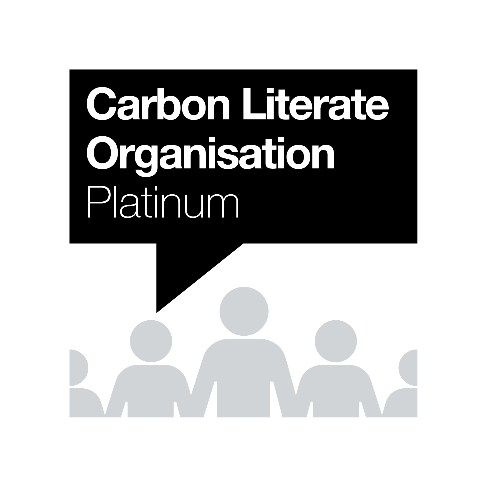 Platiinum Carbon Literate Organisation logo